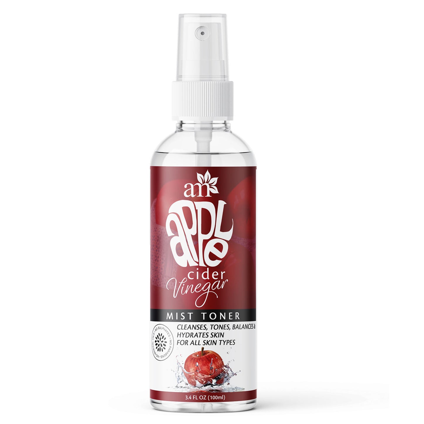 Apple Cider Vinegar Clarifying Face Mist Toner, 100ml