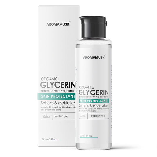 Organic And Pure Vegetable Glycerine For Face, 100ml