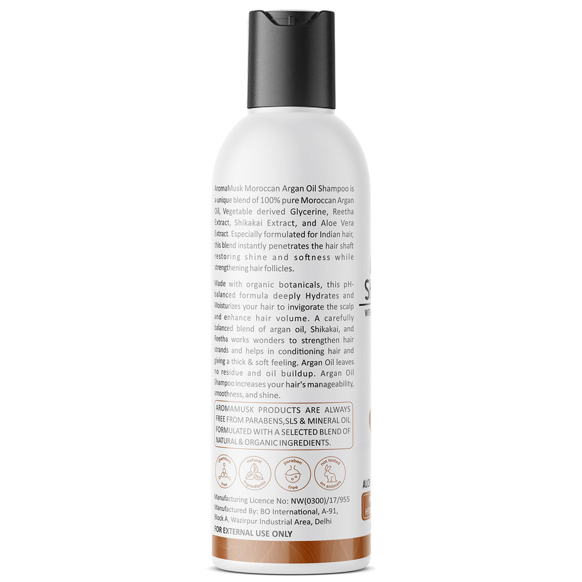 AromaMusk Morrocan Argan Oil Shampoo