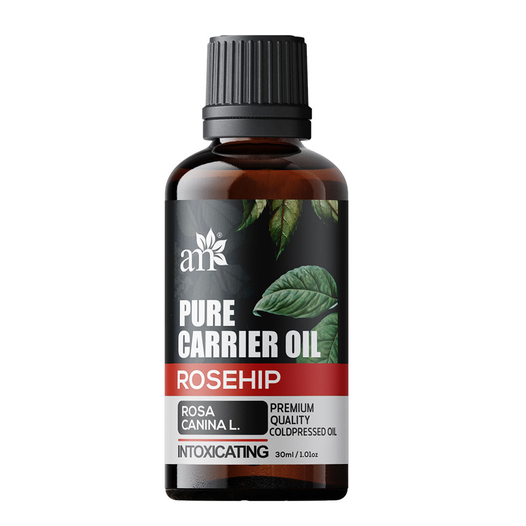 Organic & Cold Pressed Rosehip Oil - Intoxicating - Rosa Canina Pure Carrier Oil, 30ml