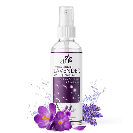 100% Pure & Natural Premium French Lavender Water Toner for Skin, Hair & Face, 100ml (No Alcohol, Chemical & Paraben Free )
